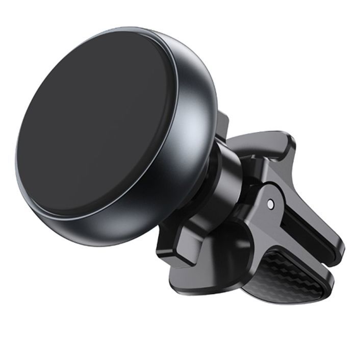 Support Téléphone Voiture Magnétique Universel, Réglable Ajustable Rotation 360° - Noir