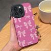 Bow for iPhone11/12/13/14/15promax Apple 16PROMAX Phone Case