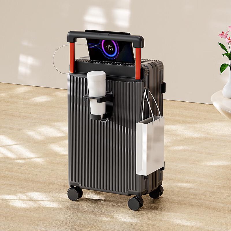 Zhiliu Premium ABS Travel Suitcase with Wide Pull Rod