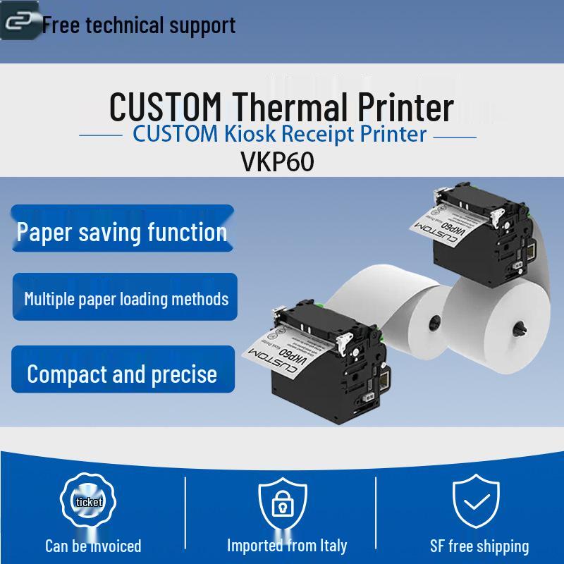 

VKP60 Custom Thermal Kiosk Printer Compact