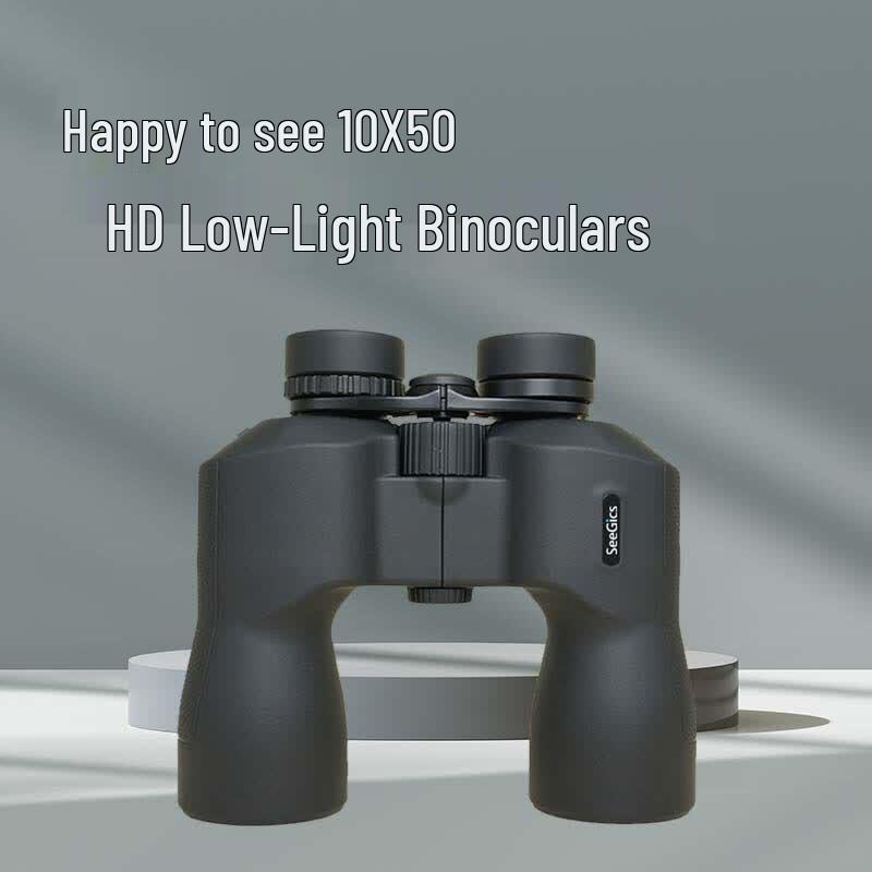 SEEGICS 10x50 HD Low Light Binoculars
