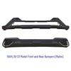 Front & Rear Bumper Guards with Body Kits for 2020-22 RAV4