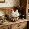 Chicken Egg Basket Container Collecting Fresh Eggs Holder for Pantry Countertop