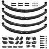 Steel Leaf Spring Suspension Bar Set for 1/14 Tamiya Tractor Truck Trailer Cargo Tow Upgrade Parts