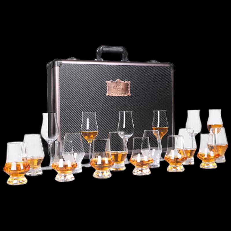 CALOPS Starry Sky Crystal Whiskey Glass Set