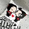 Kawaii PPuccas Pillowcase Cushion Cover x Ornamental Pillows Christmas Decoration  Personalized Gift Nordic Home
