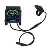 Waterproof Mountain Bike Color Meter 860C Tempered Glass Electric Scooter Display Meter