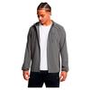 Stretch Woven Windbreaker Water-resistant Breathable Fabric Grey