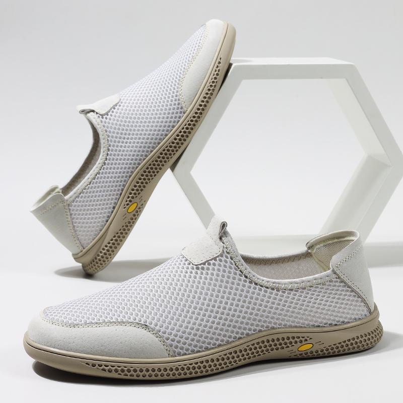 Neue Sommerschuhe mit weicher Sohle, atmungsaktive Mesh-Schuhe, rutschfeste, abriebfeste Slipper, Sneaker, Freizeit-Laufschuhe, Wading-Aqua-Schuhe