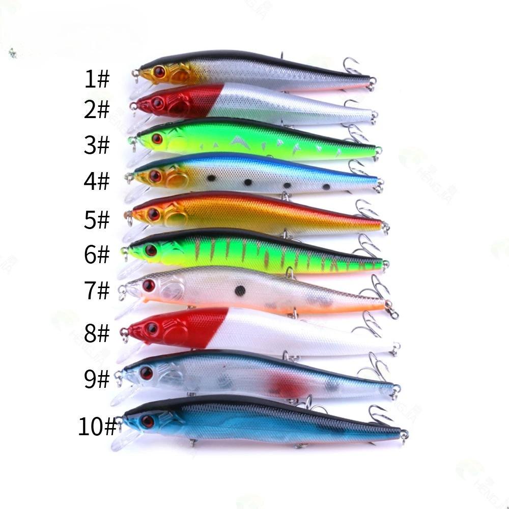 1Pcs 14 cm 23 g Minnow Fishing Lures Wobbler Hard Baits Crankbait ABS Artificial Lure For Bass Pike Fishing Tackle