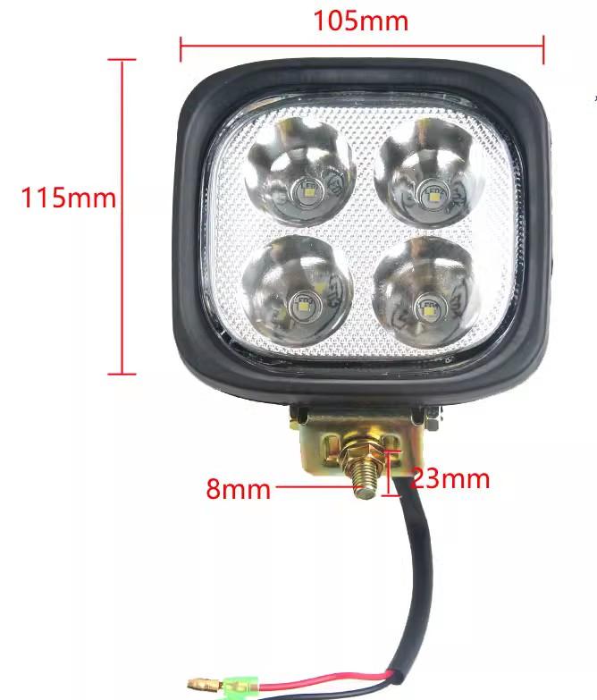 Kompatibler LED-Frontscheinwerfer für Gabelstapler von Hangzhou, Heli, Longgong, Liugong und Taichangfuli