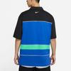 Nike Polo Shirts Men's Blue Polo Collar Moderate Straight Fit DM7918-480