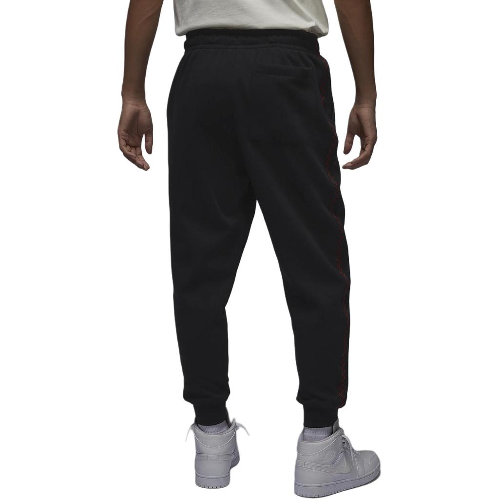 Jordan MVP Solid Color Casual Jogger Knit Pants Men Bottoms Black FN6357-010