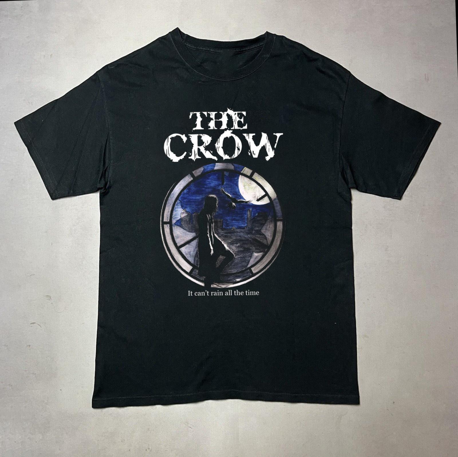 

Футболка The Crow It Cant Rain All The Time Унісекс Усі Розміри від S до 5XL LL1720 XL