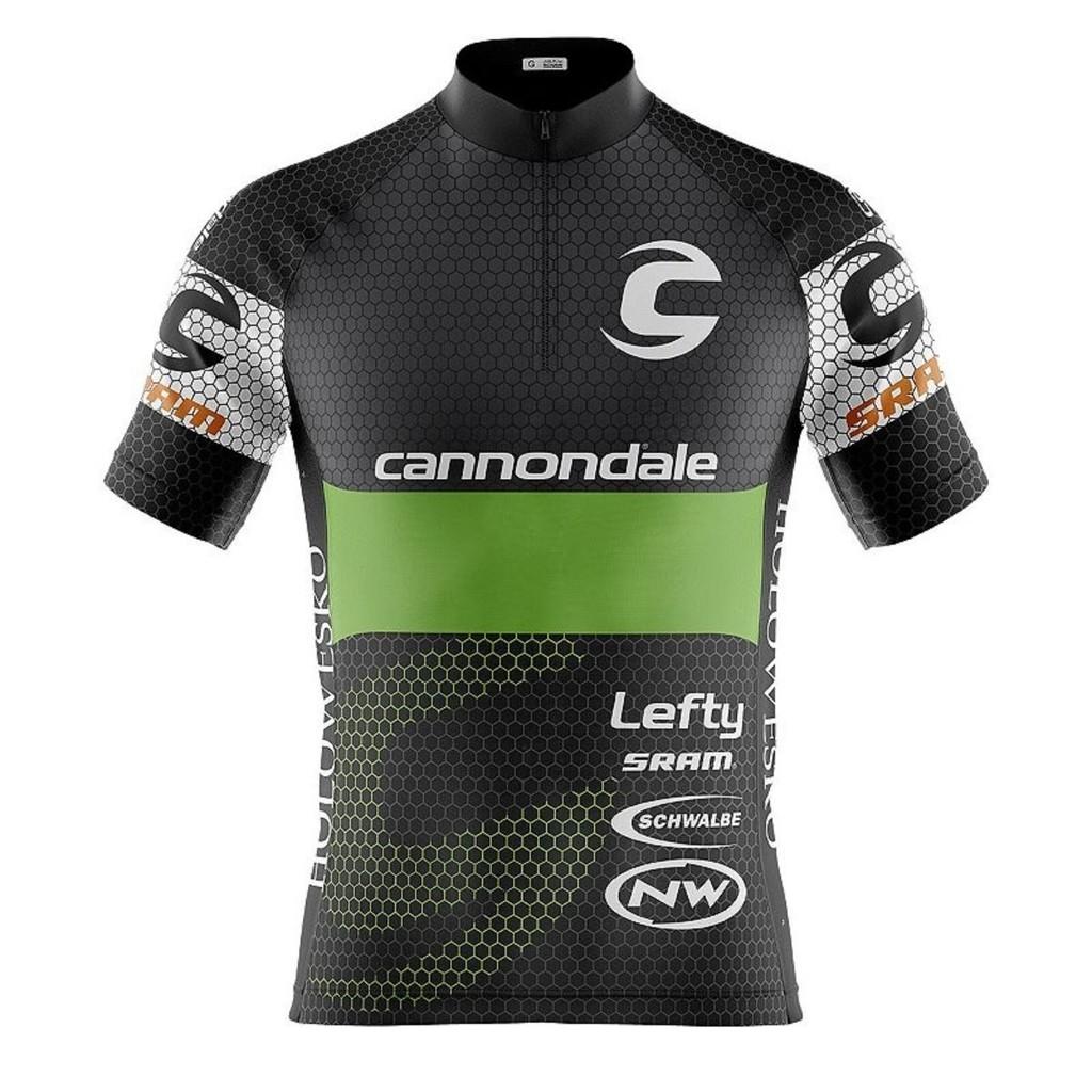 

Мужская футболка для МТБ Cannondale Left Dry Fit с быстрой сушкой и защитой от УФ S