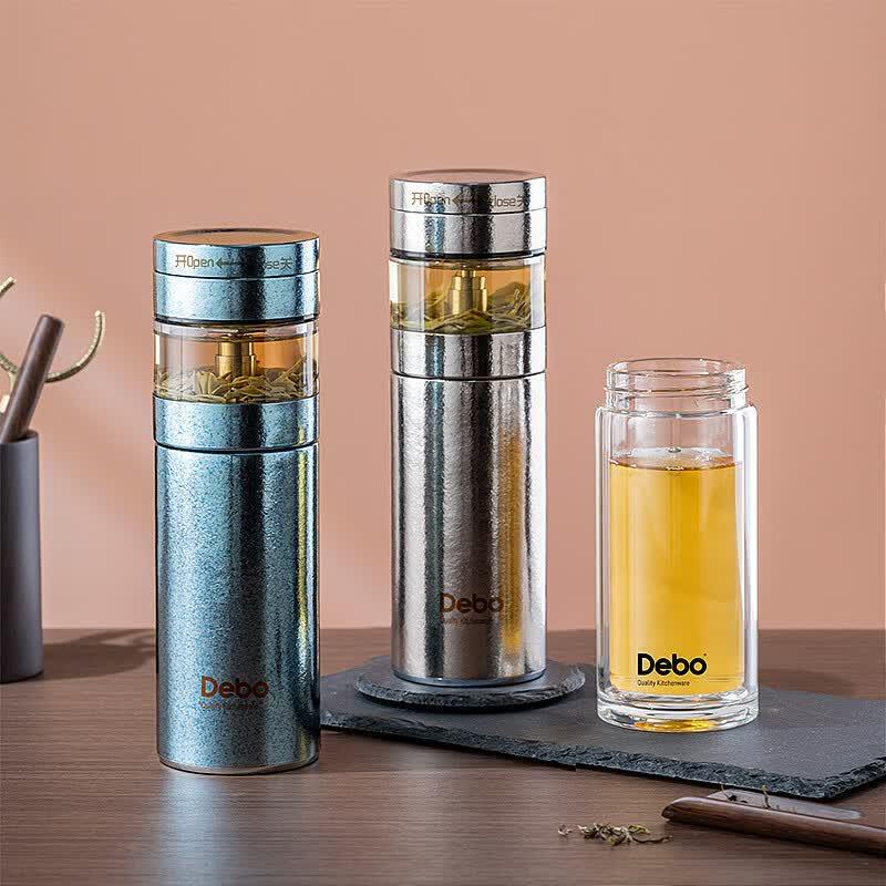 DeBao Luodun Single-Layer Glass Tea Cup