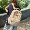 Women's Large Capacity Backpack Corduroy Student Schoolbag