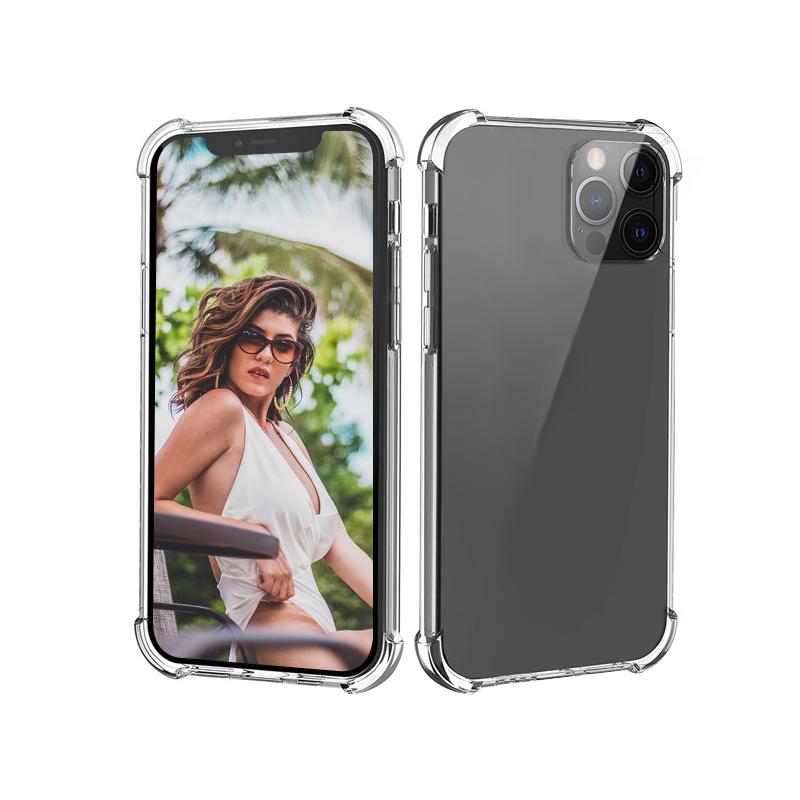 1.5MM Transparent Covers Shockproof Protective Soft Mobile Phone Cellphones Cases Blank Phone Case for iPhone 13 14 15 Pro Max