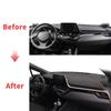 Fit for Toyota C-HR CHR C HR -2016 Car Leather Accessories Dashmat Protective Carpet Dashboard Cover Pad DashMat Sunshade