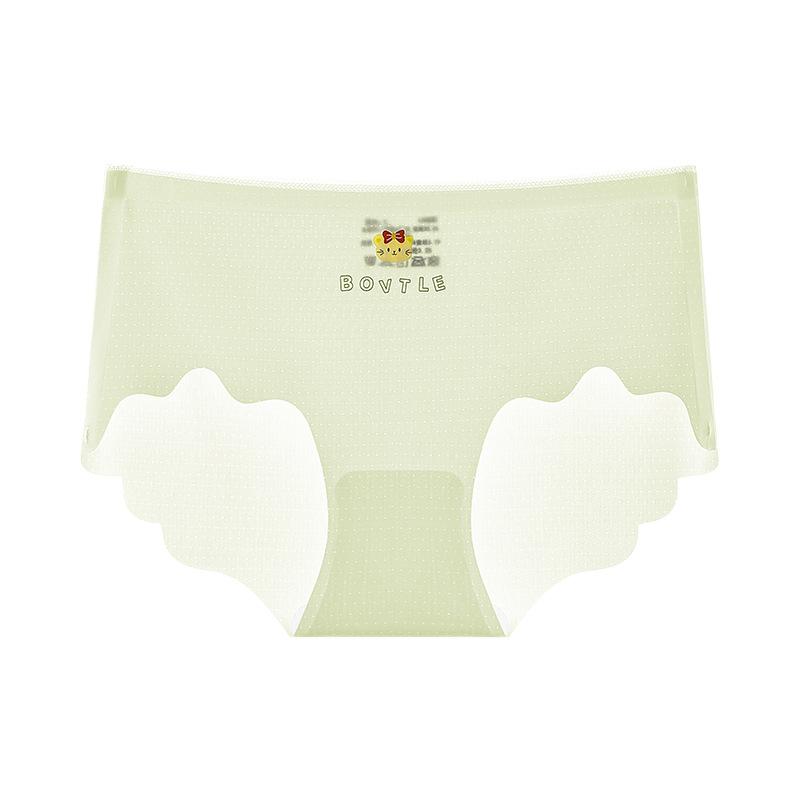 Women's Summer Ultra Thin Naked Ice Silk 10A Antibacterial Breathable Non-trace Elastic Hip Briefs