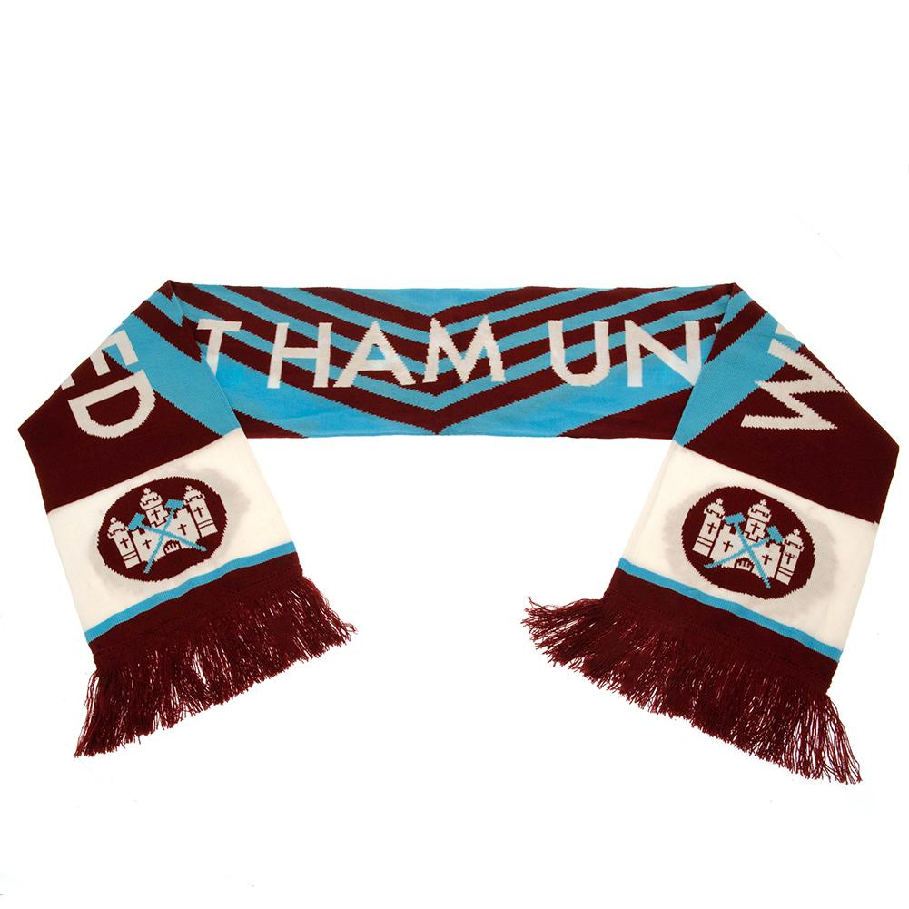 West Ham United FC 1976 retro skjerf