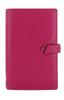 Filofax Boston Compact (Bible) 6-Ring System Organizer, Pink Leather, F024929 [Official Import]