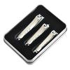 3pcs Nail Clipper Set Professional Anti-splash Nail Cutter Fingernail Toenail Clippers With Metal