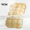 Quilted Surface Cushion Pillow Pineapple Bun Pillow, Fluffy Bed Cooling Marshmallow-Soft Raised Square for Adults Bedroom Dorm Sleeping Couch Lounging