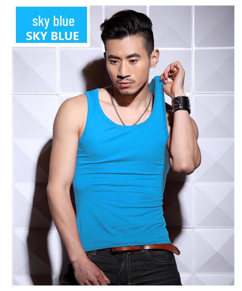 Men's Cotton Slim Fit Sports Vest