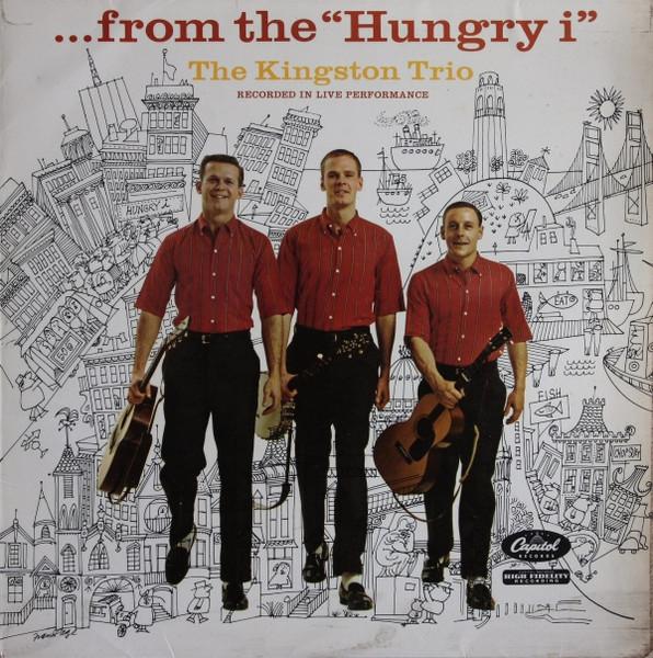 

LP Record KINGSTON TRIO - ...From The Hungry I T1107 1959 UK Rock Used