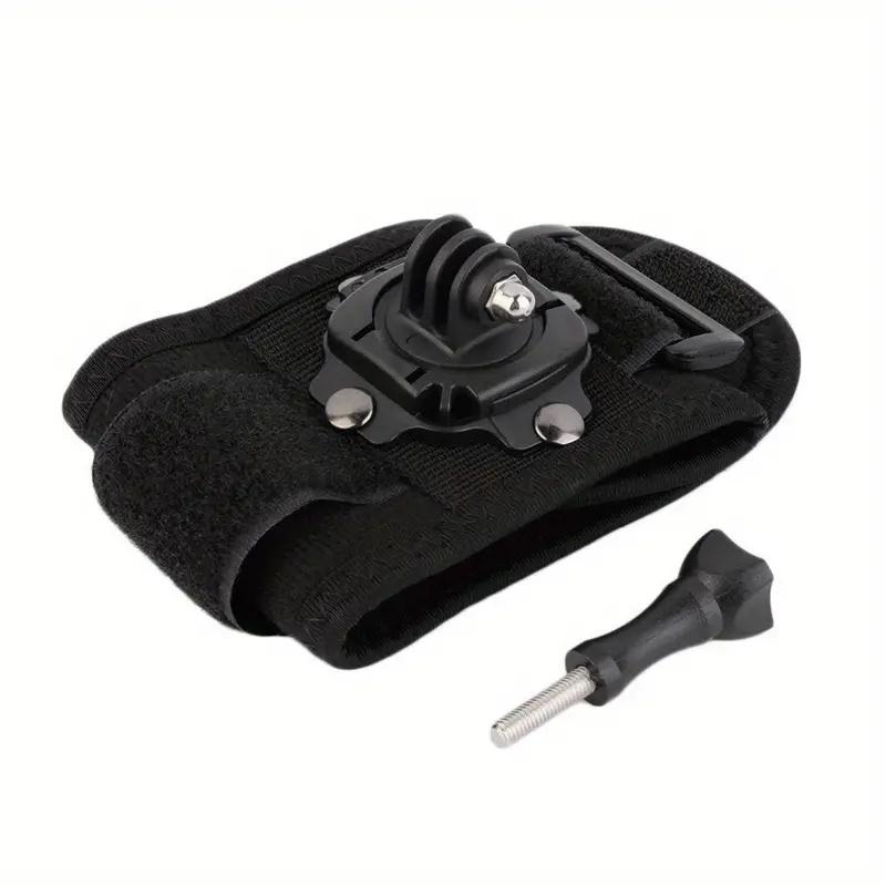 

Вращающийся на 360 градусов ремешок для Gopro Hero 12 11 10 9 8 черный 7 6 5 4 3 2 серебристо-белый Max Session AKASO EKEN DJI Yi Apeman чёрный