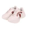 MLB Big Ball Chunky Boston Red Sox Cushioning Anti-Slip And Wear-Resistant Low-Top Chunky Sneakers Unisex Pink Sneakers 32SHCL111-43P