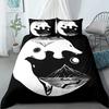 Vigvisir Viking Art Constelation Beding Set EU Single Double King US Twin Ful Quen King Ethnic Bed Linen Set Soft