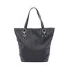 Used GG Canvas Tote Bag 353706 Canvas Leather Black Used Women