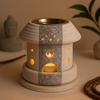 Oil Burner Lantern, Indonesian Sandstone