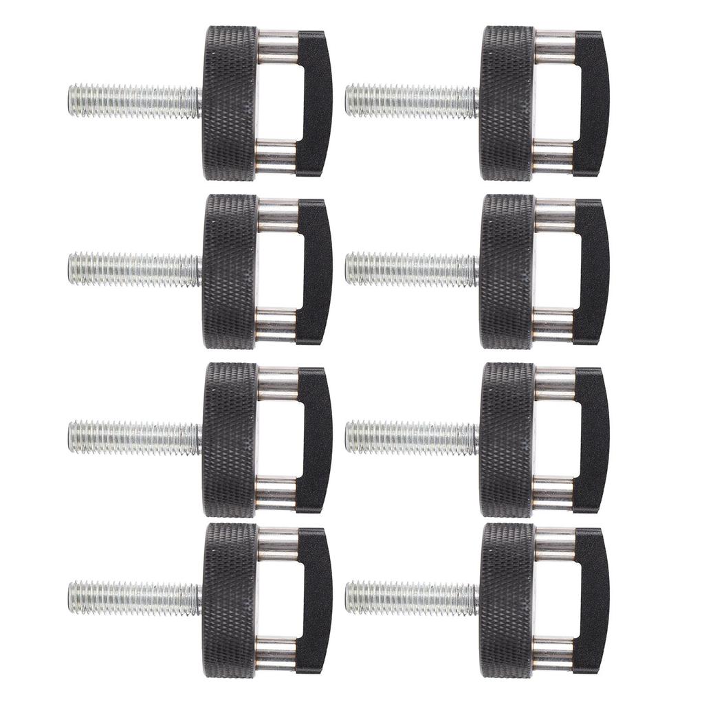 Quick Relse Thumb Screw Aluminium Alloy Red Hard Top Quick Removal Fastener Thumb Screws with Integrated D