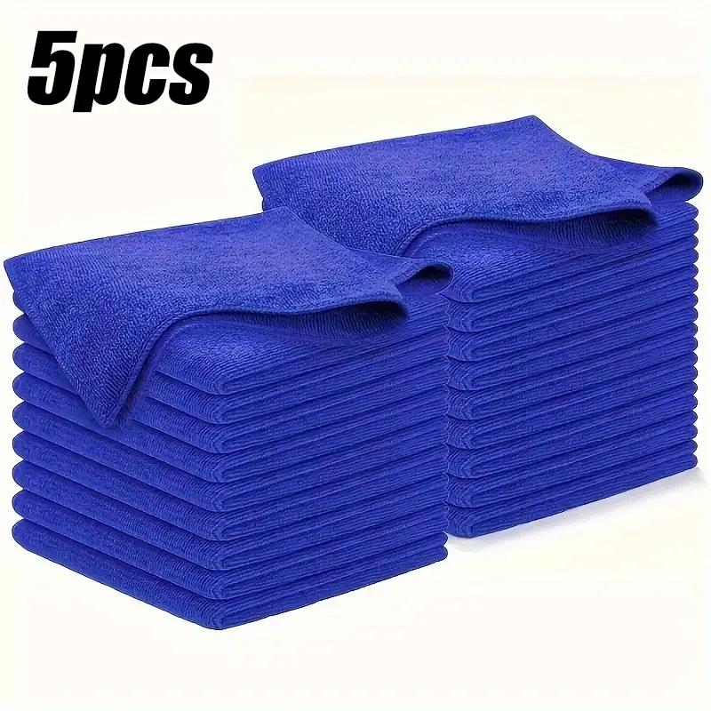 20Pcs Microfiber Towels Car Wash Drying Cloth Towel Household Cleaning Cloths Auto Detailing Polishing Cloth Home Clean Tools