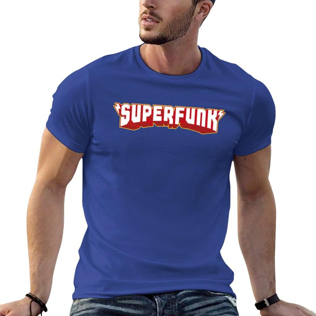 Official Superfunk: MODEL of La French Touch T-Shirt new edition Aesthetic clothing anime Men's clothing