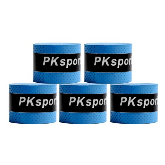 5 Stück Badminton Schläger Griffband Anti-Rutsch Schweißabsorbierend Stoßfest Atmungsaktiv Elastisch Angelrute Tennis Schläger Schläger Übergriff Wickel