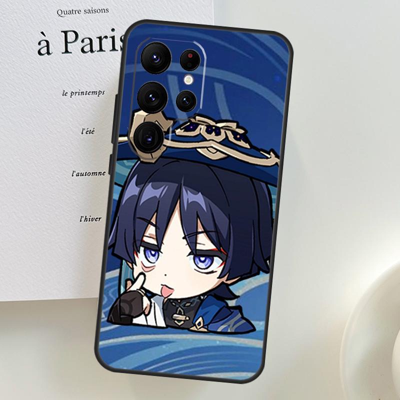 Genshin Impact Wanderer Phone Case For Samsung Galaxy S25 Ultra S9 S10 S20 S21 S22 S23 S24 Plus S24 FE Cover Shell