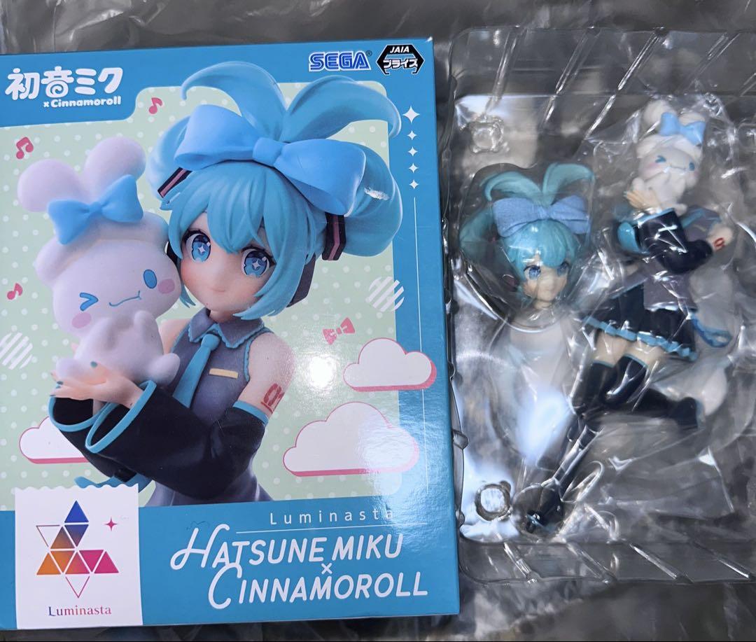 

[USED] Hatsune Miku Series Luminasta Hatsune Miku x Cinnamoroll Figure