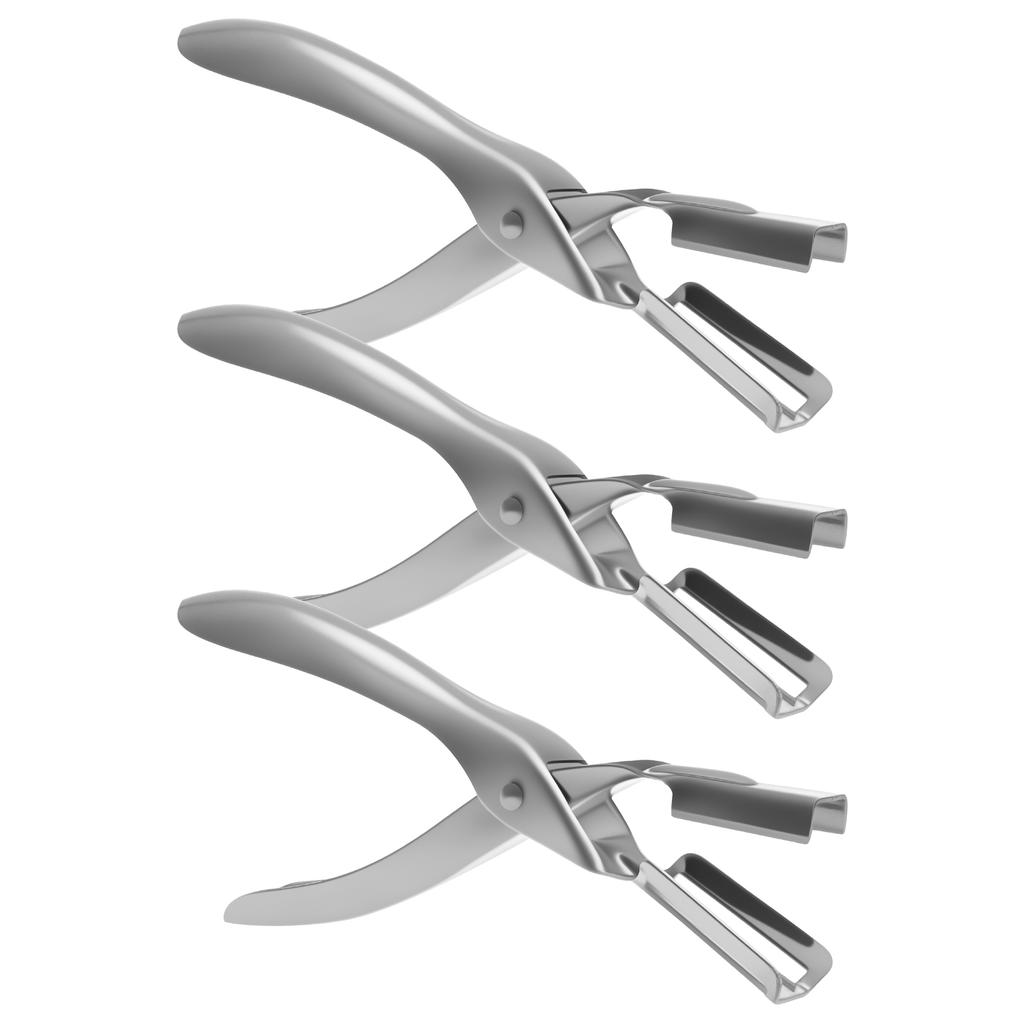 3 Pcs Crawfish Peeler Stainless Steel Crawfish Sheller Tool Efficient Crayfish Peeler for Home Gathering Holiday Seafood Party