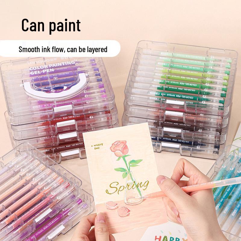 Blue Fruit Multi-Color Journal Pen Set: Handheld, Multi-Layer Boxed Ballpoint Pens – Cross-Border Exclusive Gift Collection.