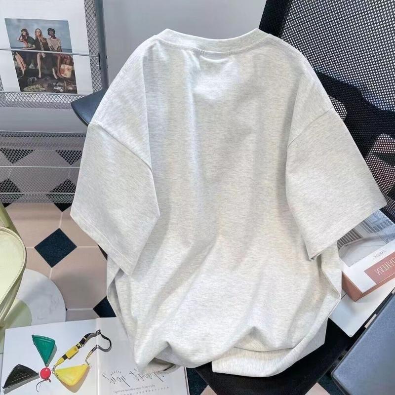 Women's Summer Loose Casual Print New All Match Short Sleeved Top