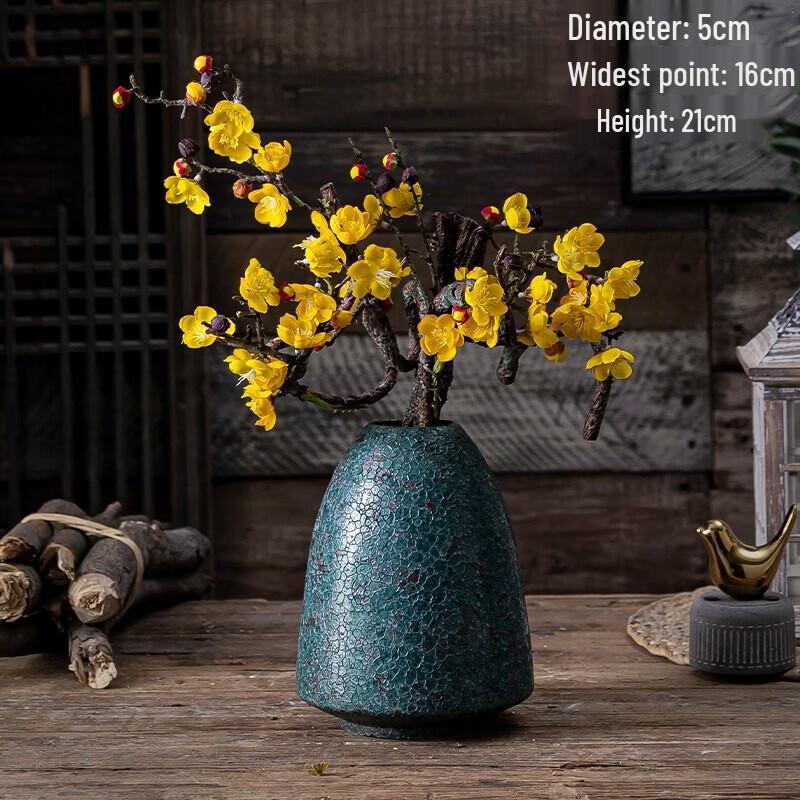 Retro Ceramic Flower Pot & Vase Set