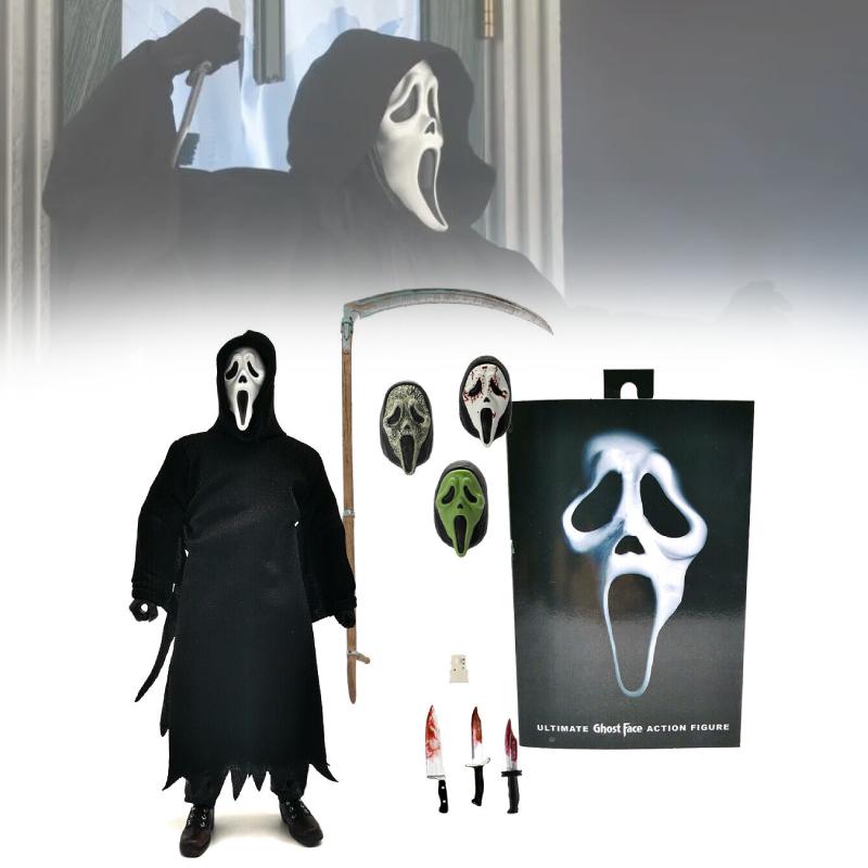 Scream Ghostface Premium Ghost Face Ultimate 7in Actionfigur Leker Modell