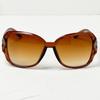 Vintage Damen Sonnenbrille Mode Übergroße Sonnenbrille Modeaccessoire, nicht polarisiert