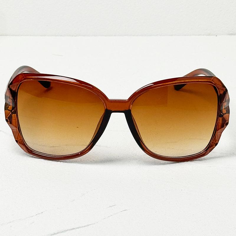 Vintage Damen Sonnenbrille Mode Übergroße Sonnenbrille Modeaccessoire, nicht polarisiert