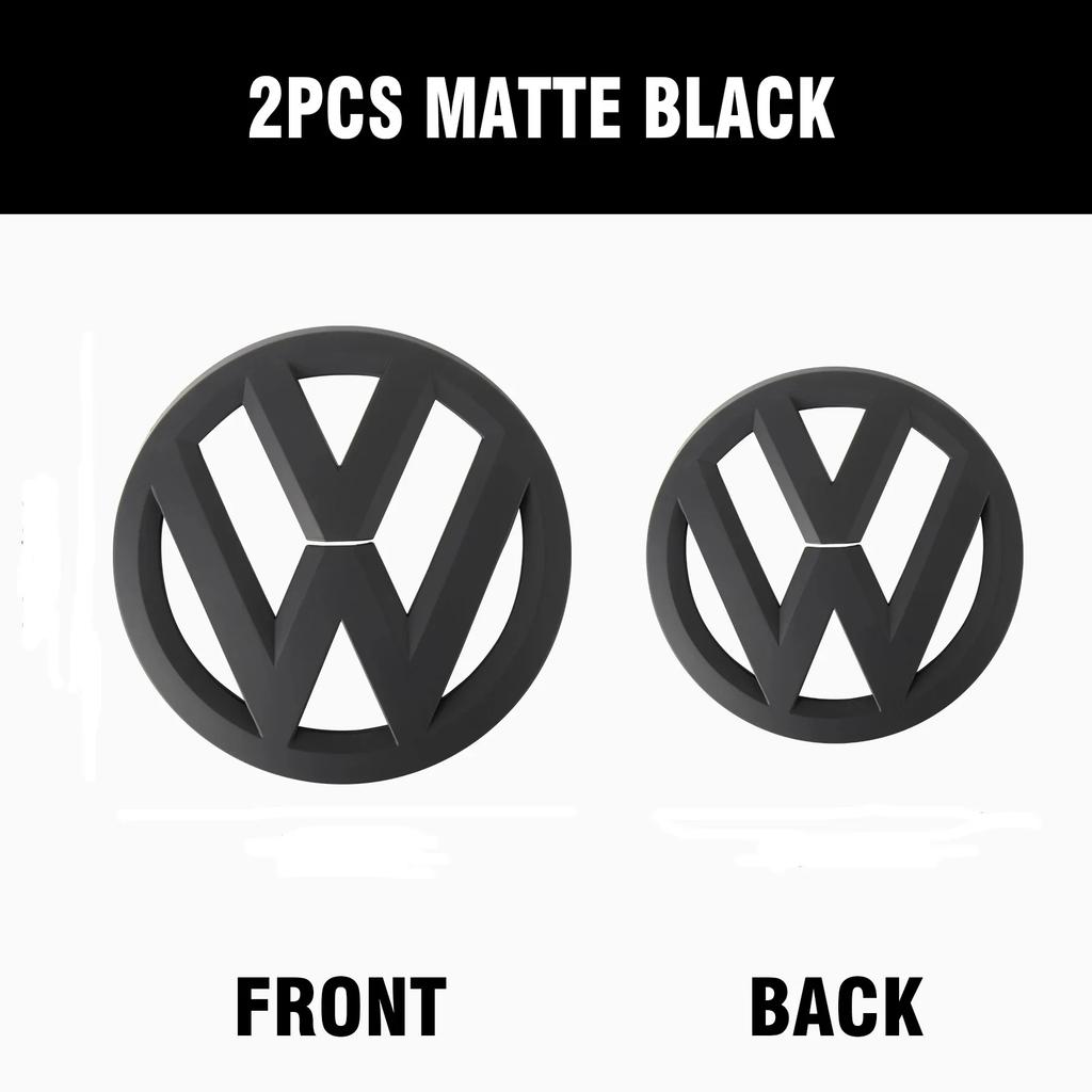 hijk1 For Volkswagen VW Golf MK5 MK6 7 MK7 MK7.5 MK8 polo Sportvan Car Radiator Grille Badge Cover Rear Trunk Emblem Logo Sticker
