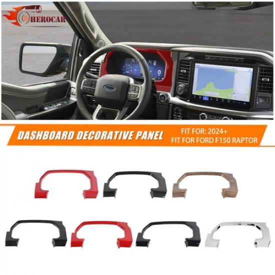 Muticolor trument Cluster Odometer Trim For Ford F150 Raptor 2024 25 Interior